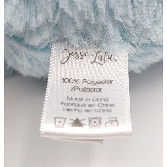 Jesse & LuLu Bear Plush 14" Stuffed Animal Baby Toy Soft Lovey Blue - Picture 4 of 4